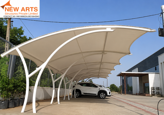Car Parking Shed Fabrication