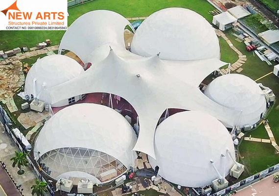 Tensile Dome Structure Fabrication